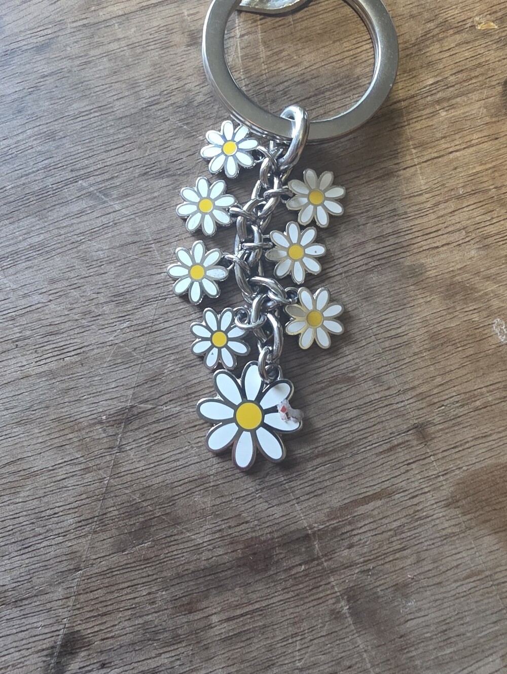 Authentic Daisy Coach Keychain